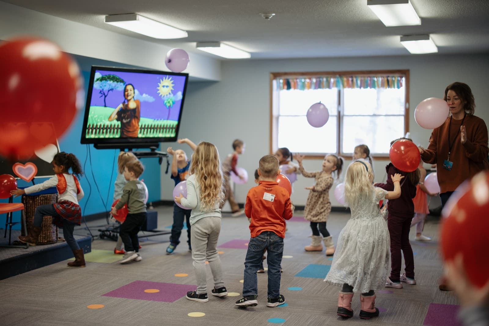 Kids ministry at Pleasant Valley Church.